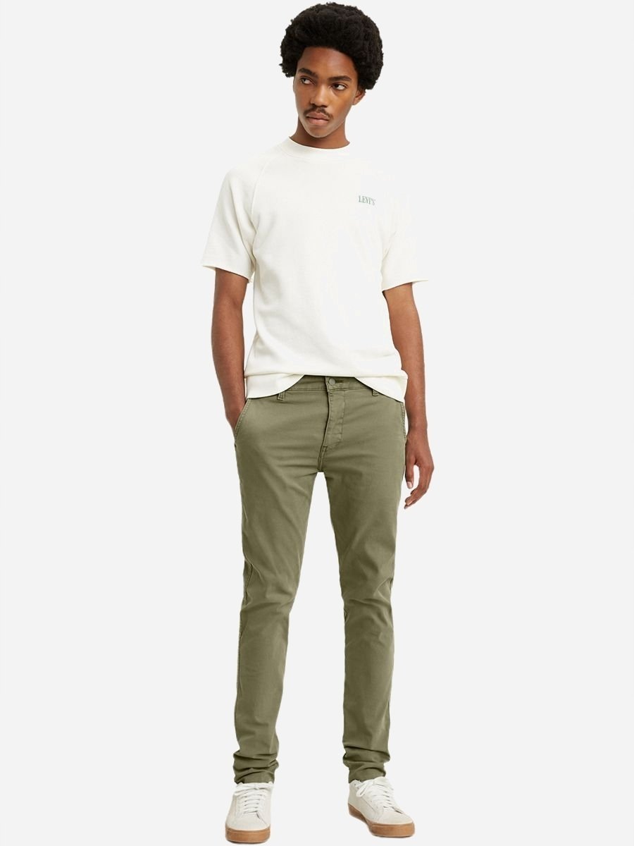 LEVIS JEANSY MĘSKIE CHINOSY ZIELONE PROSTE KLASYCZNE 30/32 16FA