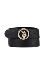 Paski - U.S. Polo Assn. Pasek AIUXT2336WVP Brązowy - miniaturka - grafika 1