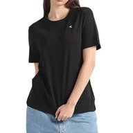 Koszulki i topy damskie - Koszulka damska Calvin Klein Regular Fit bawełniana-XS - miniaturka - grafika 1