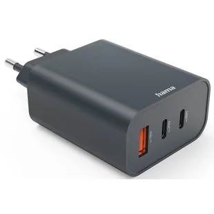 Ładowarka sieciowa HAMA Ecosential 65W PD Antracyt - Ładowarki do telefonów - miniaturka - grafika 1