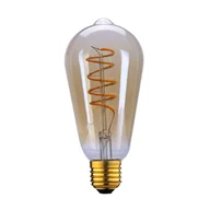 Żarówki LED - Żarówka LED 6W Spiral Amber E27 2200K 3S DIMM 757-ST64-3DM-SR-AMB Italux - miniaturka - grafika 1