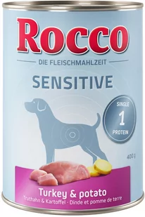Rocco 20 + 4 gratis! Sensitive 24 x 400 g Jagnięcina i ryż - Mokra karma dla psów - miniaturka - grafika 3