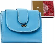 Portfele - Peterson Średnich Rozmiarów, Skórzany Portfel Damski - miniaturka - grafika 1