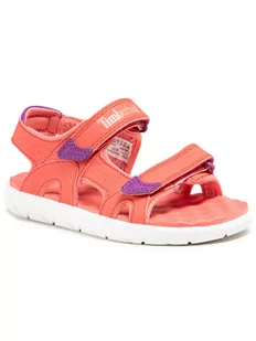 Timberland Sandały Perkins Row 2-Strap TB0A2D1R801 Różowy - Buty dla dziewczynek - miniaturka - grafika 1