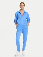 Dresy damskie - adidas Dres Essentials Feel Cozy JX0513 Niebieski Regular Fit - miniaturka - grafika 1