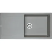 Zlewozmywaki - FRANKE MARIS MRG 611-97 XL 114.0675.975 kamienny szary - miniaturka - grafika 1