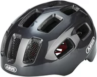 Kaski rowerowe - Abus Youn-I 2.0 Helmet Youth, czarny M | 52-57cm 2021 Kaski dla dzieci 40171 - miniaturka - grafika 1