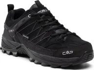 Buty trekkingowe męskie - Buty trekkingowe męskie CMP Rigel Low Trekking Shoe Wp Nero/Nero r. 46 3Q13247-72YF - miniaturka - grafika 1