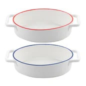 Formy do ciast - Naczynie ceramiczne Florina Yuca 27 cm owalne - miniaturka - grafika 1