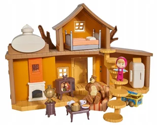 Simba Masza i Niedźwiedź Dwupoziomowy Dom Miszy LKE-9301032 - Figurki dla dzieci - miniaturka - grafika 1