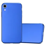 Etui i futerały do telefonów - Pokrowiec Do Apple iPhone XR Etui w METAL NIEBIESKI Hard Case Cover Obudowa Ochronny Cadorabo - miniaturka - grafika 1