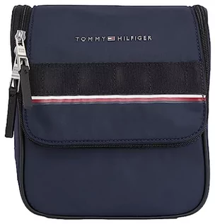 Torby męskie - Tommy Hilfiger Męska torba nylonowa Th Elevated Inne SLG, jeden rozmiar, niebieski (Kosmiczny Błękit), rozmiar uniwersalny - grafika 1