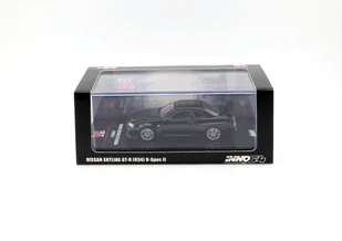 INNO64 Nissan Skyline GT-R R34 V-SPEC II Black INNO 64 1:64 - Samochody i pojazdy dla dzieci - miniaturka - grafika 1