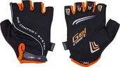 Rękawiczki rowerowe - Verso Rękawiczki rowerowe Verso SB-01-7059-B czarno-pomarańczowe M - miniaturka - grafika 1
