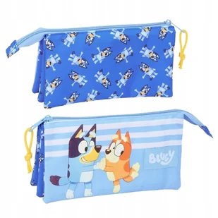 SAFTA PIÓRNIK DZIECIĘCY SASZETKA POTRÓJNY TRZYKOMOROWY BLUEY LET'S PLAY - Piórniki SAFTA PIÓRNIK DZIECIĘCY SASZETKA POTRÓJNY TRZYKOMOROWY BLUEY LET'S PLAY - Piórniki - miniaturka - grafika 1