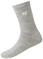 Skarpetki damskie - Helly Hansen Everyday Wool skarpety, szary melanż, 39-41 - miniaturka - grafika 1