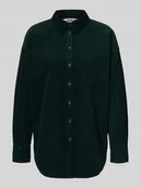 Koszule damskie - Bluzka sztruksowa o kroju relaxed fit z czystej bawełny model ‘AIME-MOXI’ - miniaturka - grafika 1