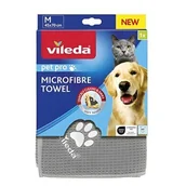 Ręczniki - Ręcznik z mikrofibry Pet Pro 45 x 70 cm M Vileda - miniaturka - grafika 1
