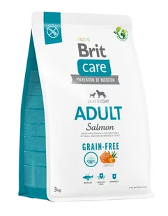 BRIT CARE Grain-free Adult Salmon 3kg - Sucha karma dla psów - miniaturka - grafika 2