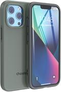 Etui i futerały do telefonów - Choetech etui pokrowiec iPhone 13 Pro Max zielony PC0114-MFM-GN - miniaturka - grafika 1