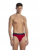 Majtki męskie - LAMA SLIPY MĘSKIE STANDARD M-1020SD M czarny/czerwony/jeans - miniaturka - grafika 1