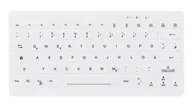 Klawiatury - CHERRY AK-C4112 klawiatura Medyczna USB QWERTZ Niemiecki Biały AK-C4112F-U1-W/GE - miniaturka - grafika 1