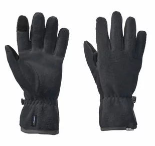 Dziecięce rękawiczki polarowe Jack Wolfskin SPIRIT FLEECE GLOVE Y phantom - S/M - Rękawiczki dla dzieci - miniaturka - grafika 1