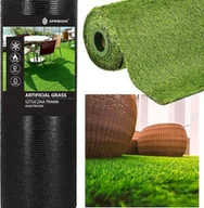 Trawy i trawniki - Springos Sztuczna trawa 2 m na taras balkon miękka i gęsta 45 mm UNIWERSALNY - miniaturka - grafika 1