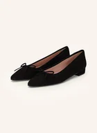 Moda i Uroda OUTLET - Pretty Ballerinas Baleriny Angelis schwarz - miniaturka - grafika 1