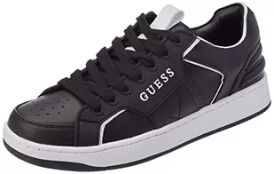 GUESS Damskie trampki Bianqa, czarne, 4,5 UK, Czarny, 37.5 EU - Trampki damskie - miniaturka - grafika 1