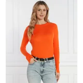 Swetry damskie - Calvin Klein Wełniany sweter | Regular Fit - miniaturka - grafika 1