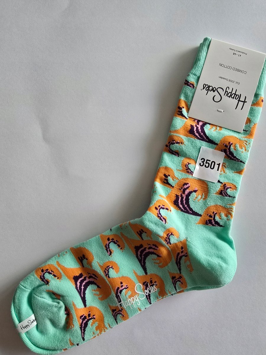 Kolorowe skarpety Happy Socks unisex rozmiar 41-46 (3501)