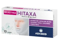 Leki na alergię - Bilastyna Hitaxa 20 mg, 10tabl. - miniaturka - grafika 1