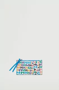 Portfele - Mango portfel damski kolor beżowy - grafika 1