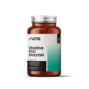 UNS Cholina FCC Inozytol 90vegcaps - Witaminy i minerały dla sportowców - miniaturka - grafika 1