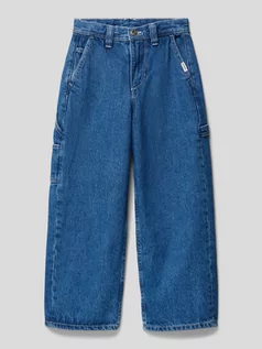 Spodnie i spodenki dla chłopców - Jeansy z 5 kieszeniami model ‘PAZ’ - grafika 1