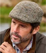 Czapki męskie - Dzianinowa czapka Mężczyzna Atlas For Men - Kolor : Brązowy - Rozmiar : 56/58 - miniaturka - grafika 1