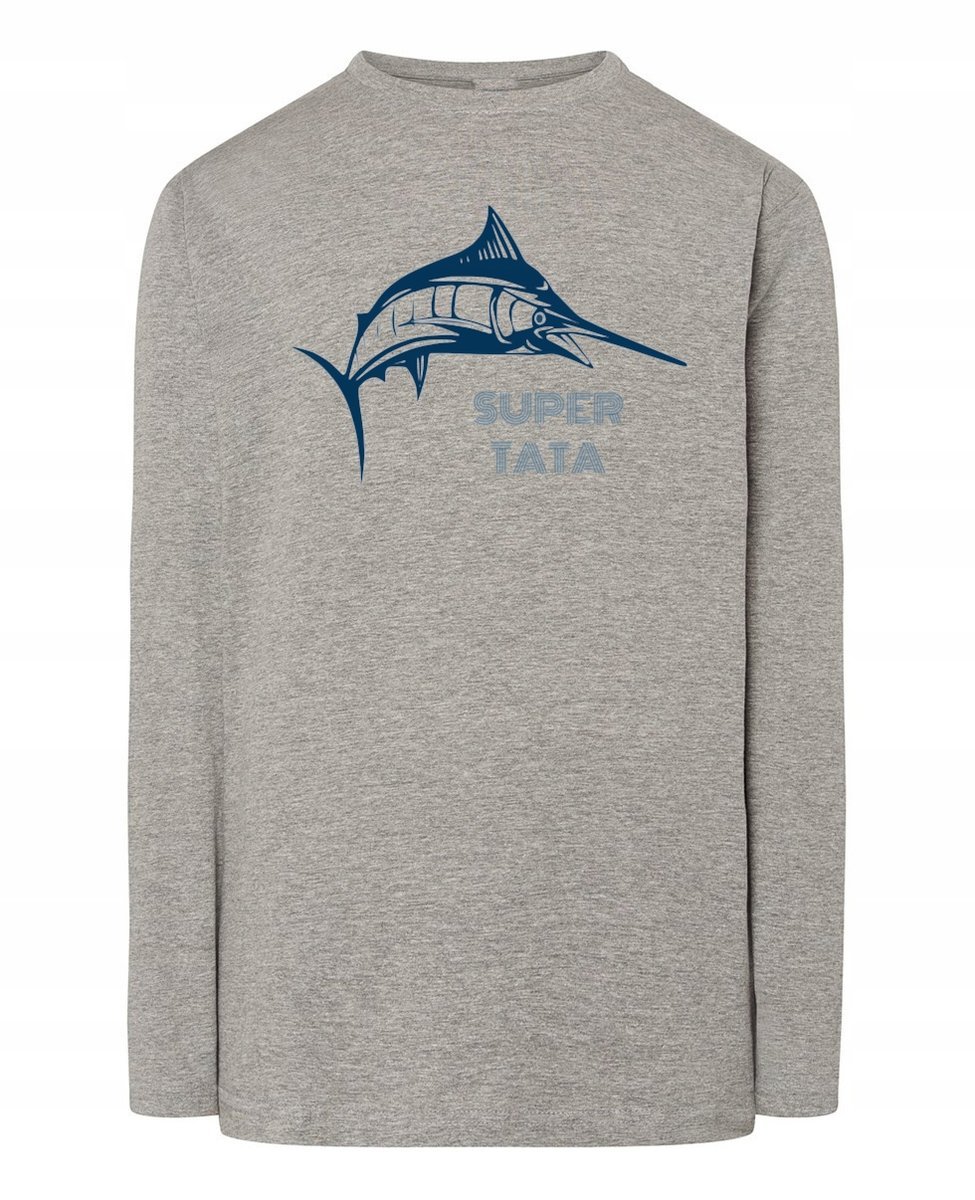 Longsleeve na Dzień Taty Prezent Super TATA r.L