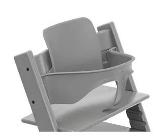 Stokke Tripp Trapp Baby Set V2 -zestaw dla małego dziecka STORM GREY - Krzesełka do karmienia - miniaturka - grafika 1