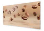 Dekoracje domu - Panel kuchenny HOMEPRINT Ziarna kawy 125x50 cm - miniaturka - grafika 1