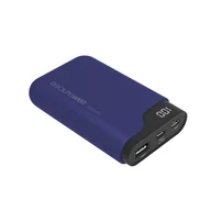 Powerbanki - RealPower PB-7500C Navy Blue 7500 mAh Czarny, Niebieski - miniaturka - grafika 1