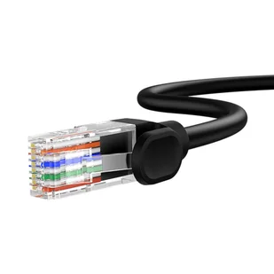Kabel sieciowy Baseus Ethernet CAT5, 10m (czarny) - Kable miedziane - miniaturka - grafika 5