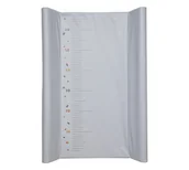 Przewijaki - BABYCALIN - Ultralekka mata do przewijania w kropki 50 x 70 cm Ultralekka - 100% PVC - Szara - miniaturka - grafika 1