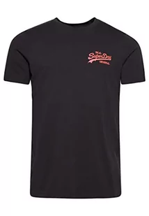 Koszulka męska z nadrukiem Superdry, Węgiel szary, XXL - Koszulki męskie - miniaturka - grafika 1
