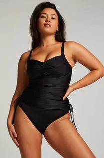 Stroje kąpielowe - Hunkemöller Shaping Tankini Luxe Czarny - grafika 1