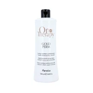 Kosmetyki do stylizacji włosów - FANOLA ORO THERAPY GOLD PERM Wielofunkcyjny płyn do ondulacji włosów farbowanych grubych i normalnych 500ml - miniaturka - grafika 1