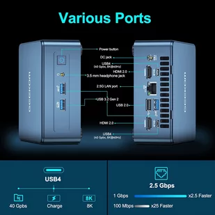 Mini PC GEEKOM IT12 - Mini PC - miniaturka - grafika 4