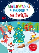Książki edukacyjne - Malowanki wodne na Święta - miniaturka - grafika 1