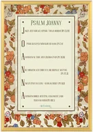 Ikony i obrazy sakralne - Psalm wybranego imienia, grafika w ramce, prezent na każdą okazję. - miniaturka - grafika 1
