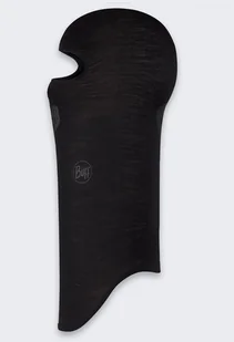 Kominiarka z Wełny Merino Buff Safety SOLID BLACK - Czapki i chusty sportowe damskie - miniaturka - grafika 1
